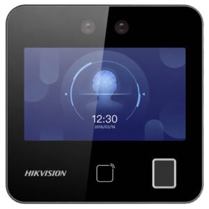 Terminal de Reconocimiento Facial Hikvision DS-K1T343MFWX-NEGRO