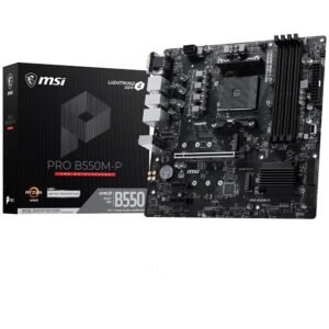 Placa Madre MSI Pro B550M-P Socket AM4 DDR4