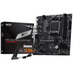 Placa Madre MSI Pro A620AM-G Evo WI-FI Socket AM5 DDR5