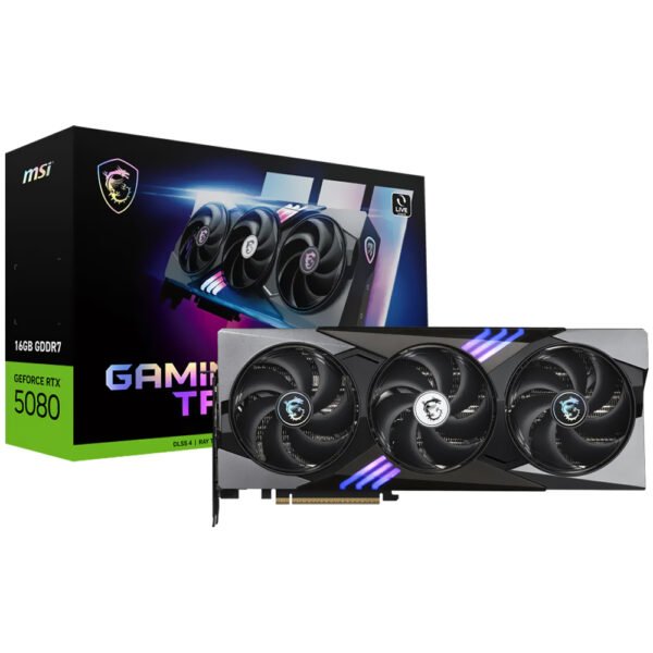 Tarjeta Gráfica MSI Gaming Trio 16 GB GeForce RTX 5080 GDDR7-912-V531-295