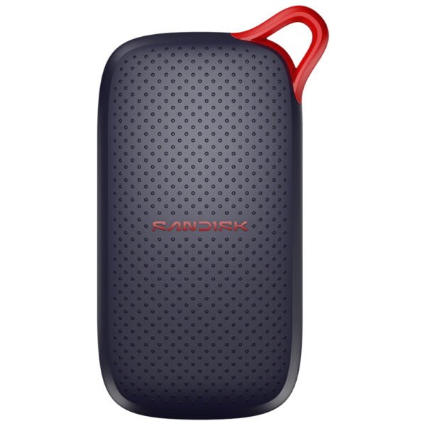 SSD Externo SANDISK 1TB Portátil/USB-C 3.2-NEGRO (SDSSDE31-1T00-G25)
