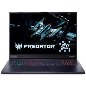 Notebook Gamer Acer Predator Helios Neo 18 PHN18-72-9474 Intel Core Ultra 9 275HX Pantalla Wqxga 18″ 32GB RAM 2Tb SSD Windows 11 Home GeForce RTX5070TI 12GB-ABYSSAL Negro (Inglés)