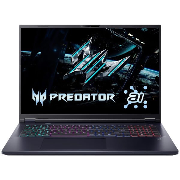 Notebook Gamer Acer Predator Helios Neo 18 PHN18-72-9474 Intel Core Ultra 9 275HX Pantalla Wqxga 18" 32GB RAM 2Tb SSD Windows 11 Home GeForce RTX5070TI 12GB-ABYSSAL Negro (Inglés)