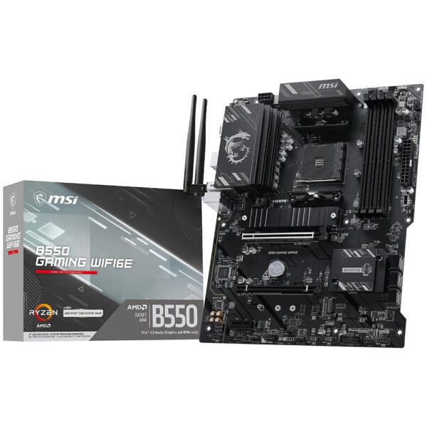 Placa Madre MSI B550 Gaming WI-FI 6E Socket AM4 DDR4