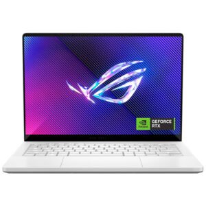 Notebook Gamer ROG Zephyrus GA403UM-G14.R9HX4 AMD Ryzen 9 270 Pantalla OLED Wqxga+ 14.0″ 16GB RAM 1Tb SSD Windows 11 Home GeForce RTX5060 8GB-PLATINUM Blanco (Inglés)