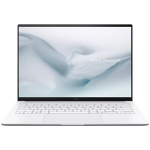 Notebook Asus Zenbook S14 UX5406AA-ZB S14_90 Intel Core Ultra 9 386H Pantalla Touch OLED Wq+ 32GB RAM 1Tb SSD Windows 11 Home – Scandinavian Blanco (Inglés)