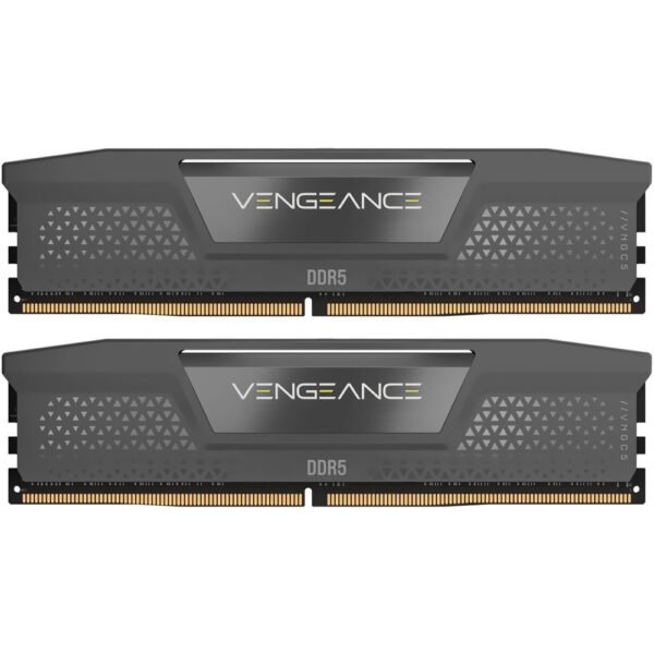 Memoria RAM CORSAIR VENGEANCE DDR5 32GB (2X16GB) 6000MHZ Gris (CMK32GX5M2B6000Z28)