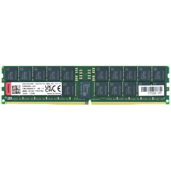Memoria RAM KINGSTON Premier DDR5 64GB 5600MHZ KSM56R46BD4-64HA (Server)
