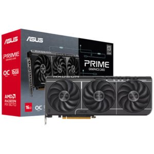 Tarjeta Gráfica ASUS Prime OC Gtiii 16 GB Radeon RX 9070 GDDR6-PRIME-RX 9070-O16G-EVO