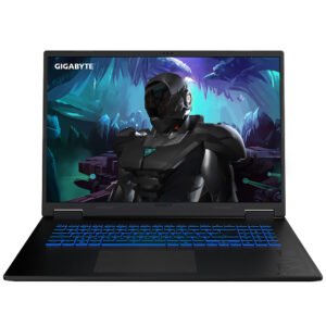 Notebook Gamer Gigabyte A18 3VHK3USC64SH AMD Ryzen 7 260 Pantalla Qhd+ 18.0" 32GB RAM 1Tb SSD Windows 11 Home GeForce RTX5060 8GB-NEGRO (Inglés)