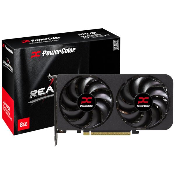 Tarjeta Gráfica POWERCOLOR Reaper 8 GB Radeon RX 9060 XT GDDR6-RX 9060XT 8G-A