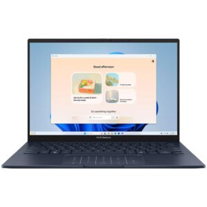 Notebook Asus Zenbook UX3405CA-QL214W Core Ultra 9 285H 2.9GHZ 32GB 1Tb SSD 14.0″OLED WUXGA W11HOME Inglés Ponder Azul 90NB14W3-M00C00