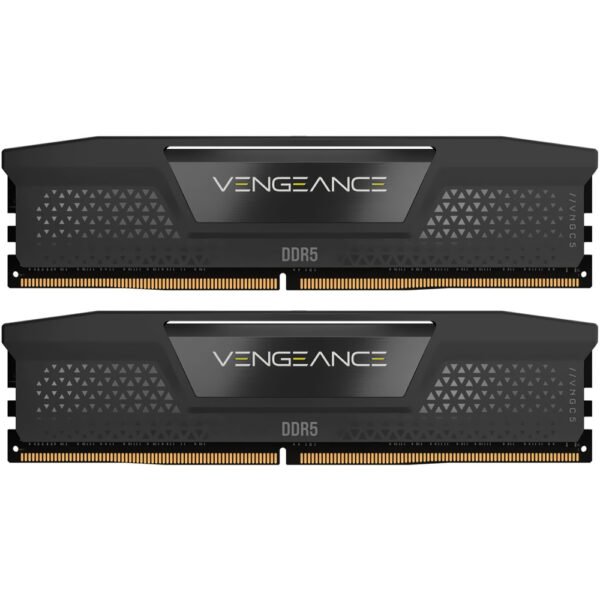 Memoria RAM CORSAIR VENGEANCE DDR5 128GB (2X64GB) 6000MHZ Negro (CMK128GX5M2D6000C40)
