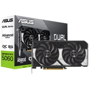 Tarjeta Gráfica ASUS Dual Advanced OC 8 GB GeForce RTX 5060 GDDR7-DUAL-RTX 5060-O8G-A