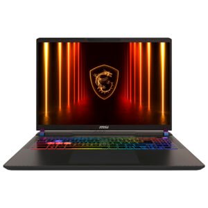 Notebook Gamer MSI Vector 16 Hx AI A2XWIG-058US Intel Core Ultra 9 275HX Pantalla Qhd+ 16" 32GB RAM 2Tb SSD GeForce RTX5080 16GB-COSMOS Gris (Inglés)