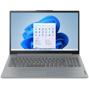 Notebook Lenovo IdeaPad Slim 3 15AMN8 AMD Ryzen 3 30 Pantalla Full HD 15.6" 8GB RAM 256GB SSD Windows 11 Home - Artic Gris (Inglés) (82XQ010LUS)