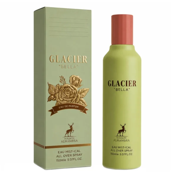 Body Splash Maison Alhambra Glacier Bella Eau Mist-ical Unisex 150ml