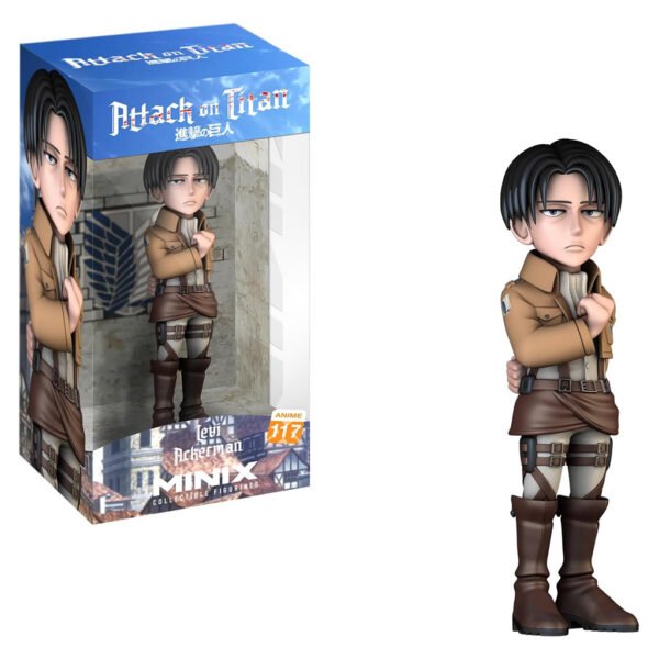 Muneco Minix Attack On Titan - Levi Ackerman #117