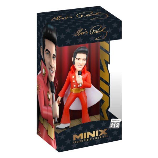 Muneco Minix - Elvis Presley Red Suit #112