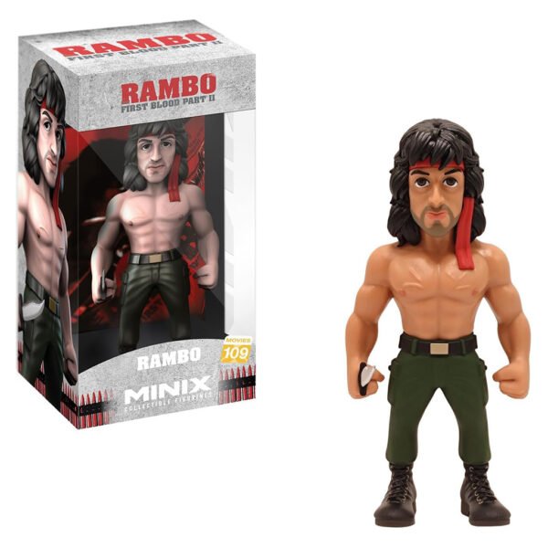Muneco Minix Rambo First Blood Part Ii - Rambo #109