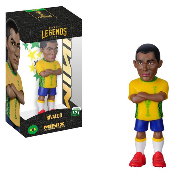 Muneco Minix World Cup Legends: Brazil - Rivaldo #121