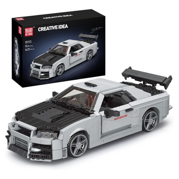 Juguete de Construccion Mould King 10113-SKYLINE Gtr R34-1471 Piezas