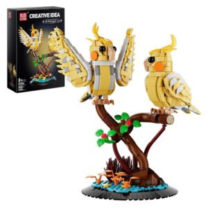 Juguete de Construccion Mould King 10150-BLACK-HEADED LORI-1052 Piezas