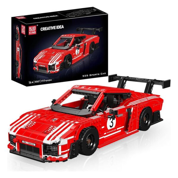 Juguete de Construccion Mould King 10167-GERMAN 935 Endurance Racing CAR-1717 Piezas