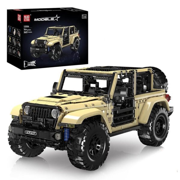 Juguete de Construccion Mould King 13184-OFF Road Wrangler Control REMOTO-3621 Piezas
