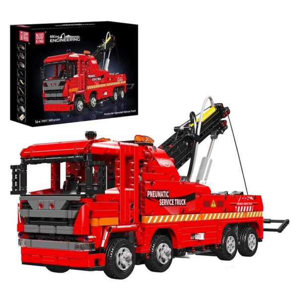 Juguete de Construccion Mould King 19017-SCANIA Pneumatic Rescue TRUCK-1653 Piezas