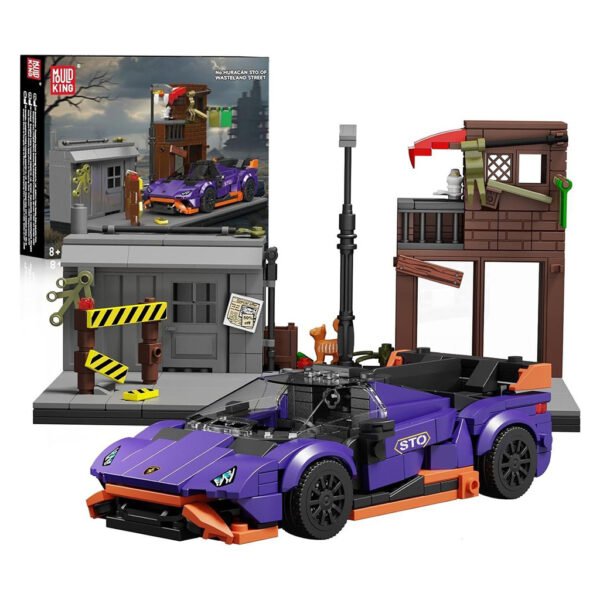 Juguete de Construccion Mould King 24063-WASTELAND Street SUPERCAR-601 Piezas