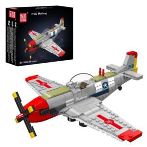 Juguete de Construccion Mould King 24068-P-51D Mustang Fighter JET-396 Piezas