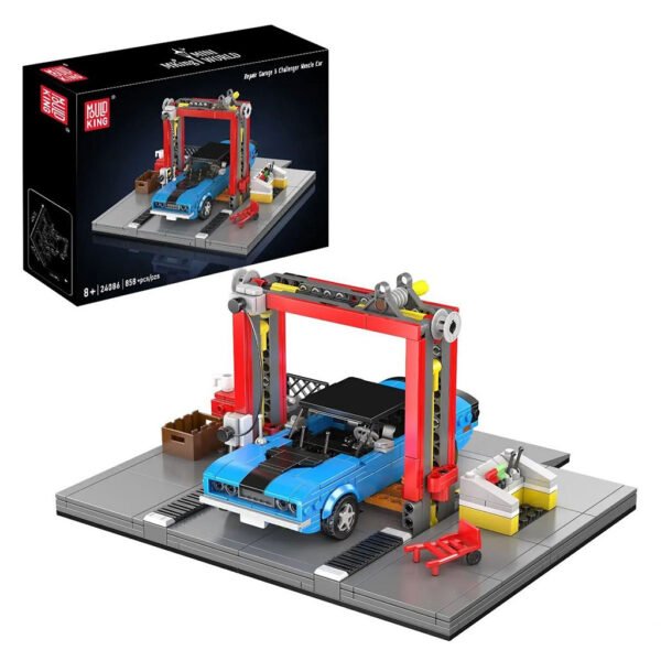 Juguete de Construccion Mould King 24086-CAR WORKSHOP-858 Piezas