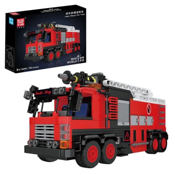 Juguete de Construccion Mould King 24094-URBAN Rescue Fire TRUCK-752 Piezas