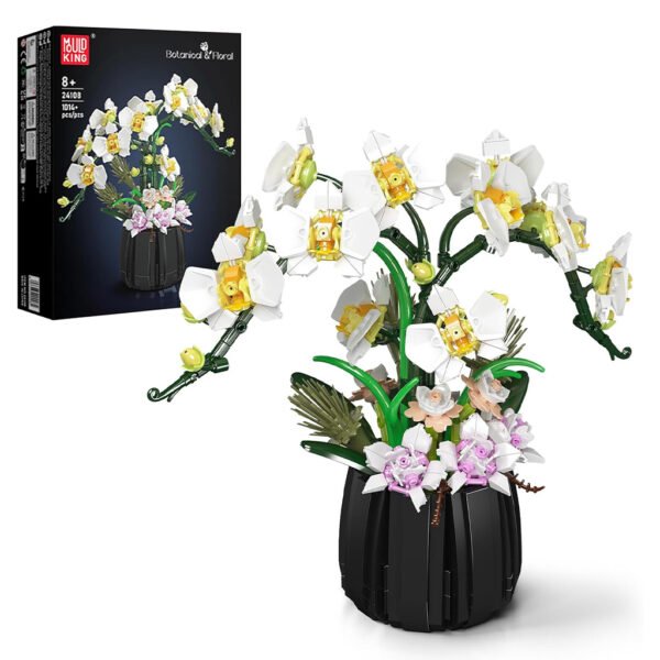 Juguete de Construccion Mould King 24108-ORCHID BONSAI-1014 Piezas