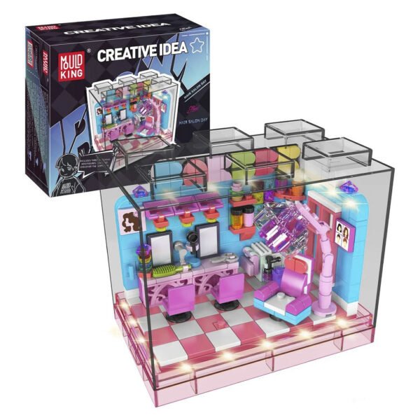 Juguete de Construccion Mould King: Creative Idea 24037-HAIR SALON-388 Piezas
