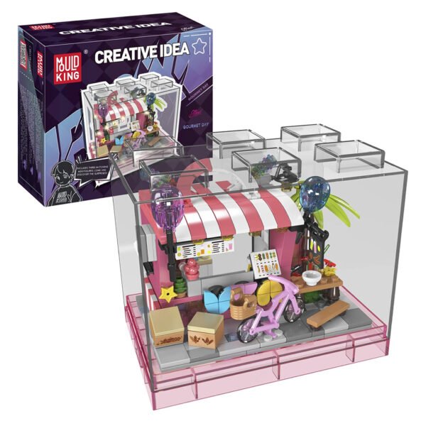 Juguete de Construccion Mould King: Creative Idea 24039-GOURMET Food SHOP-394 Piezas