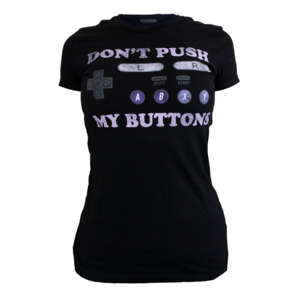 Camiseta BWD-78353 Super Nintendo Black Girl-M