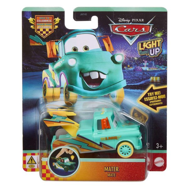Carrito Mattel Disney Pixar Cars Light Up - Mater