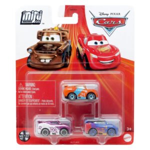 Carrito Mattel Mini Racers Disney Pixar Cars 3-pack