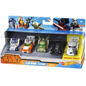 Carro Hot Wheels – Kit 5 In 1-STAR Wars