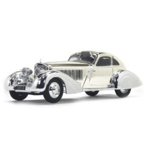 Auto Ixo - Mercedes-benz 500k 1935 Cromado - Escala 1:43