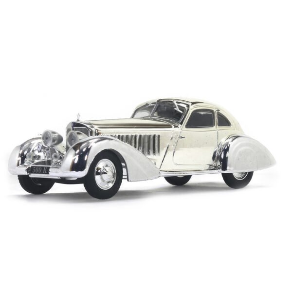 Auto Ixo - Mercedes-benz 500k 1935 Cromado - Escala 1:43
