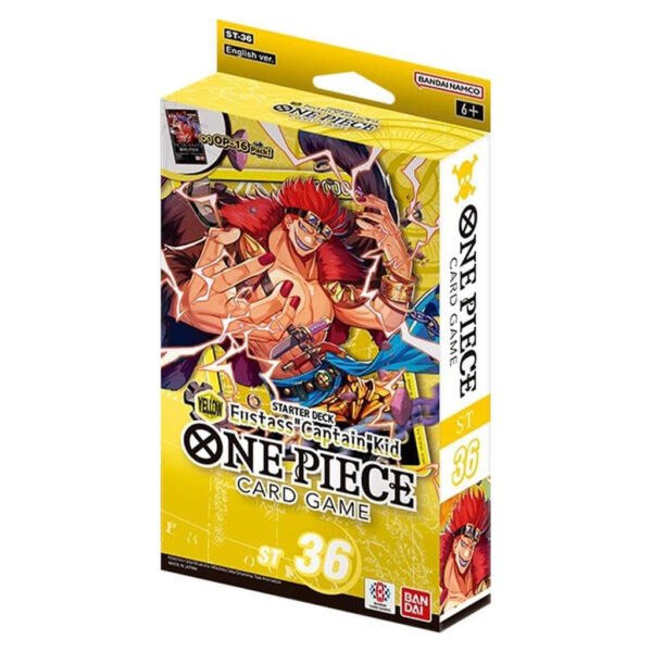 Cartas Bandai Tcg One Piece: Starter Deck - Eustass Captain Kid