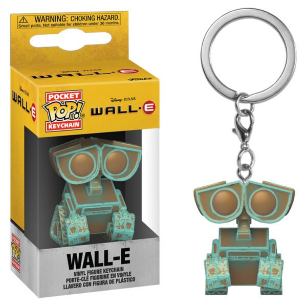 Llaveros Funko Pop Keychain Disney Wall-e - Wall-e (patina)