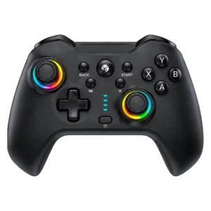 Control Gamer Krab KBMG70 Inalámbrico para PC/PlayStation 3/Android/iOS/Nintendo Switch - Negro