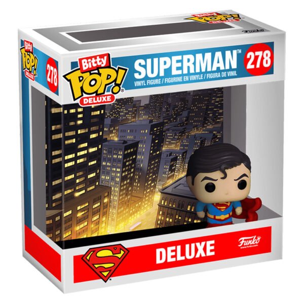 Funko Bitty Deluxe Dc Superman 278 (cityscape)