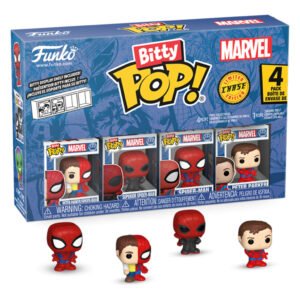Funko Bitty Marvel Spider-man – Peter Parker Split 4-PACK (85704)