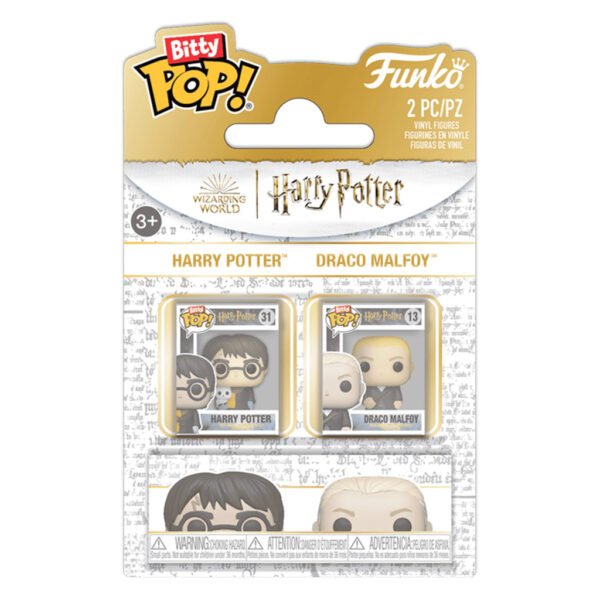 Funko Bitty Pop Harry Potter - Draco Malfoy & Harry Potter 2-PACK (88916)