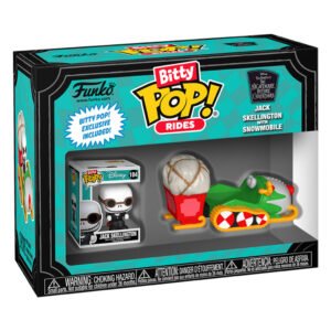 Funko Bitty Pop! Rides Disney The Night Before Christmas – Jack Skellington With Snowmobile (83624)